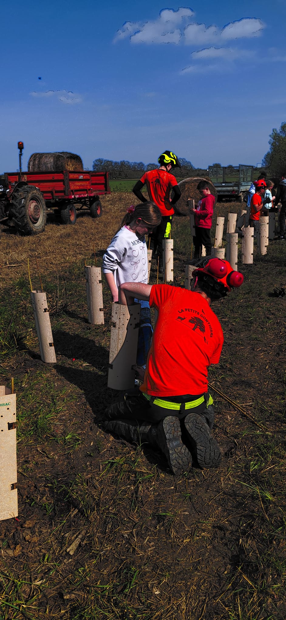 Les élèves GMNF en action à Grièges